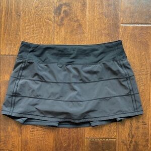 Lululemon Black Tennis Skirt